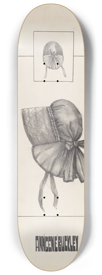 Ann Gene Buckley - Bonnet 8.25 inch art skate deck