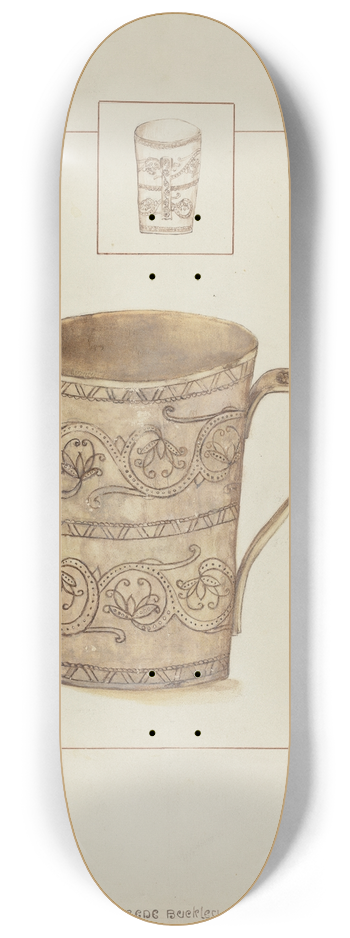 Ann Gene Buckley - Mug 8.25 inch art skate deck