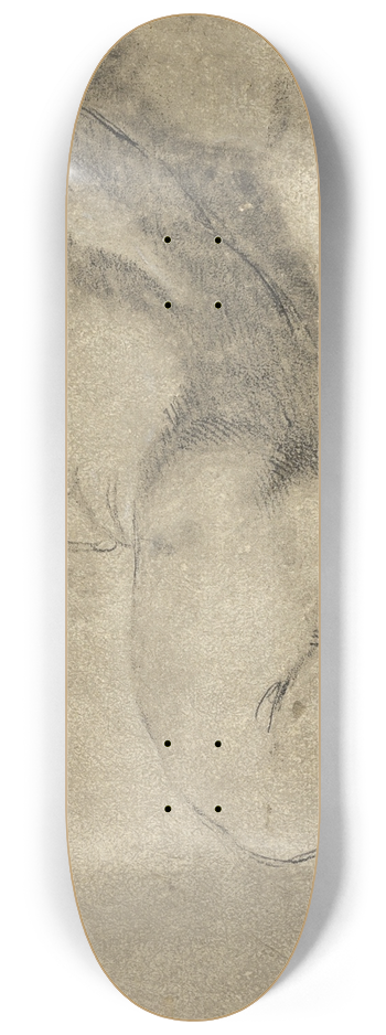 Annibale Carracci - Reclining Child from Back 8.25 inch art skate deck
