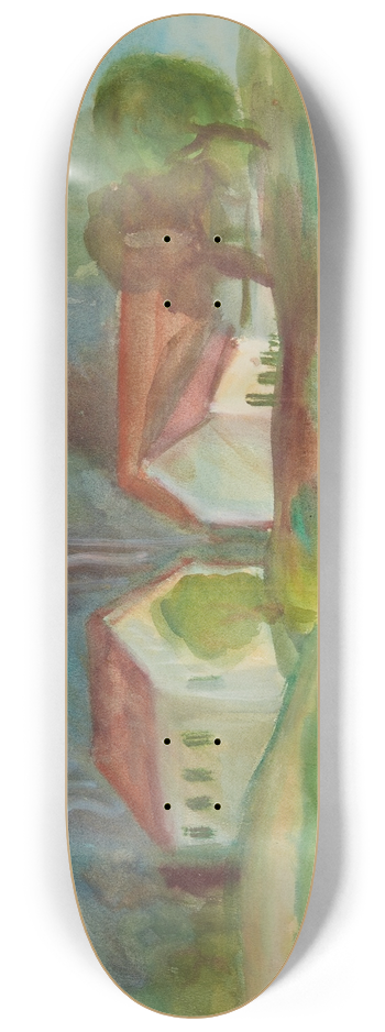 Anny Dollschein - Huser 8.25 inch art skate deck