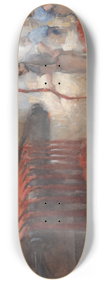 Anthon Gerhard Alexander van Rappard - In de roodververi 8.25 inch art skate deck