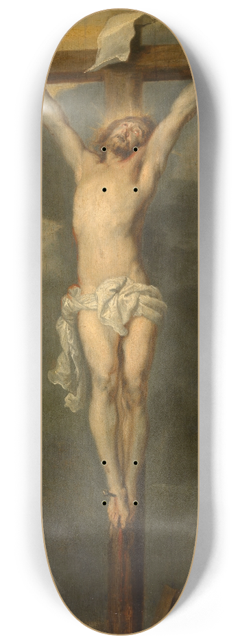 Anthony van Dyck - Christ on the Cross 8.25 inch art skate deck