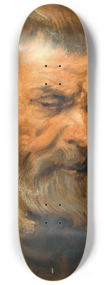 Anthony van Dyck - Head Of A Bearded Man 8.25 inch art skate deck