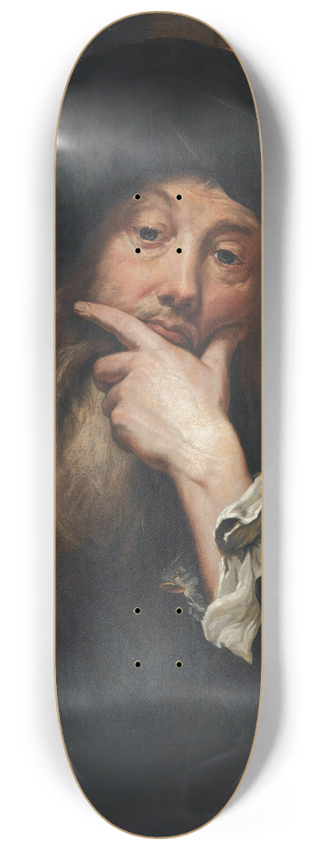 Anthoon Schoonjans - Self portrait 8.25 inch art skate deck