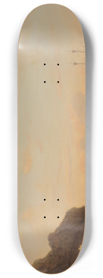 Antoine Morel-Fatio - Etretat; la porte dAval 8.25 inch art skate deck