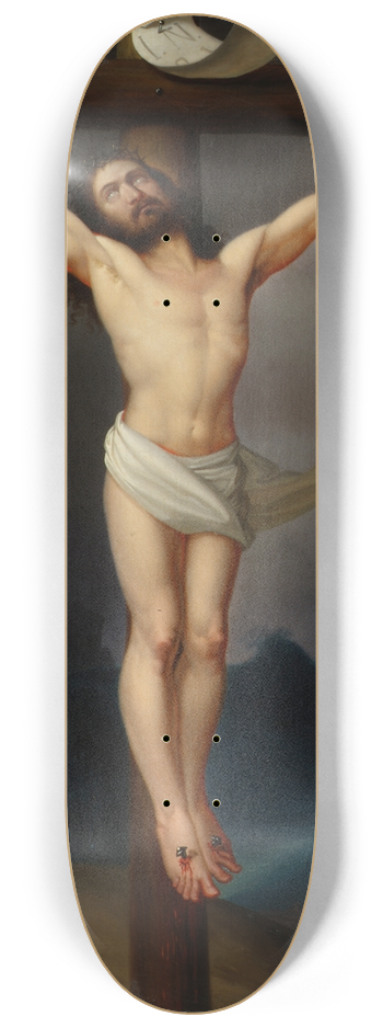 Anton Depauly - Christus am Kreuz 8.25 inch art skate deck