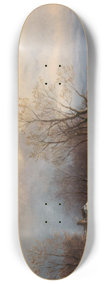 Anton Doll - A Vast Winter Landscape 8.25 inch art skate deck