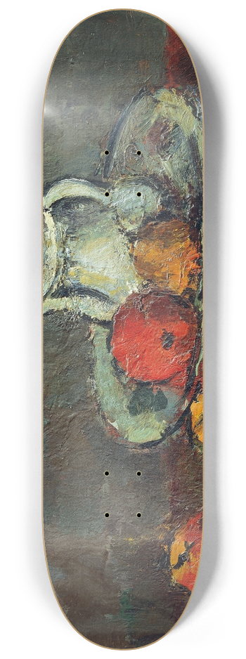 Anton Faistauer - Apfelstillleben 8.25 inch art skate deck