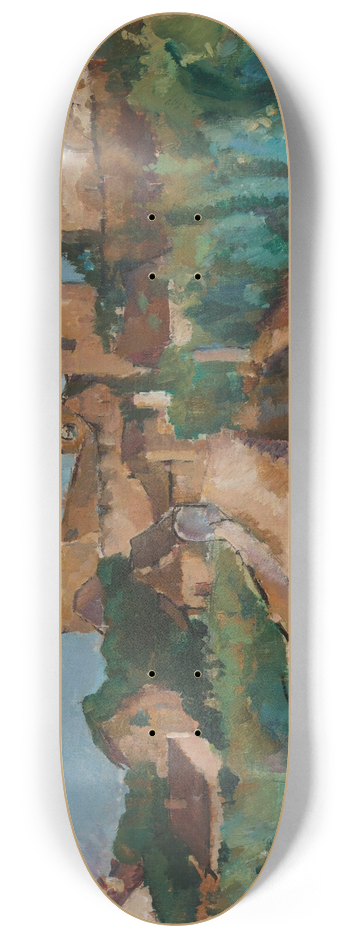 Anton Faistauer - Street towards Drnstein 8.25 inch art skate deck