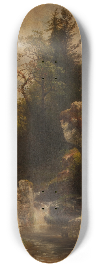 Anton Hansch - Landschaft im Salzkammergut 8.25 inch art skate deck