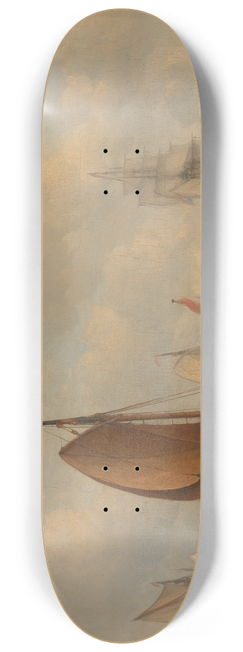 Antonie Waldorp - Beurtschip Zaandam 8.25 inch art skate deck