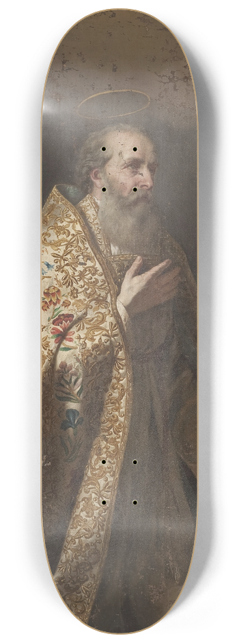 Antoni Murzynowski - Bishop Wincenty Popiel (18251912) 8.25 inch art skate deck