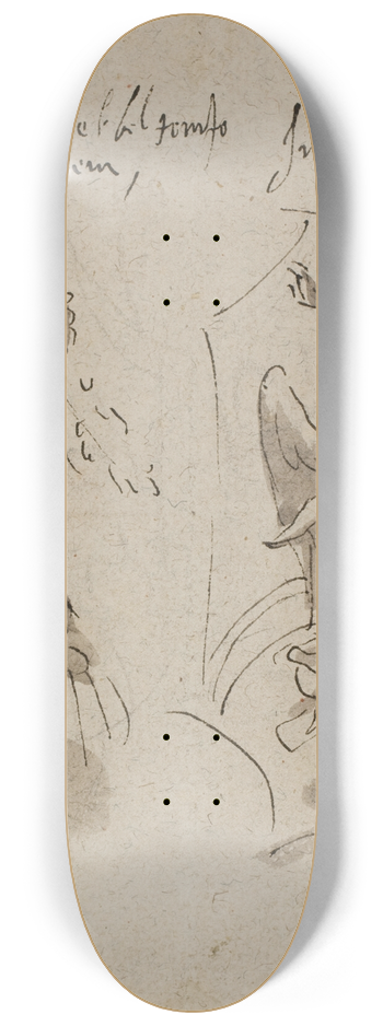 Antonio Aliense - Zefyr og Iris 8.25 inch art skate deck