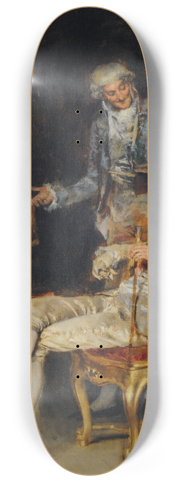 Antonio Casanova y Estorach - El Aficionado 8.25 inch art skate deck