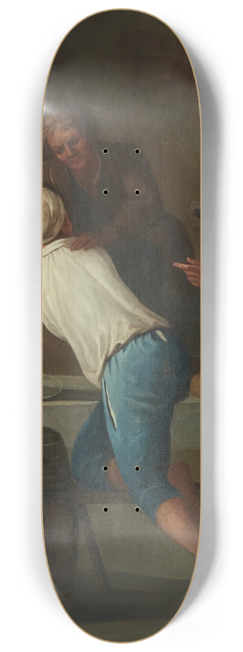 Antonio Cifrondi - The Spaghetti Thief 8.25 inch art skate deck