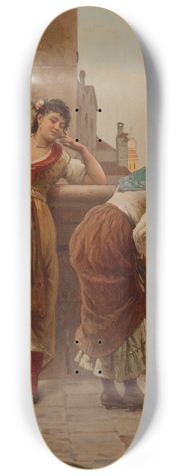 Antonio Ermolao Paoletti - A Quick Peek 8.25 inch art skate deck