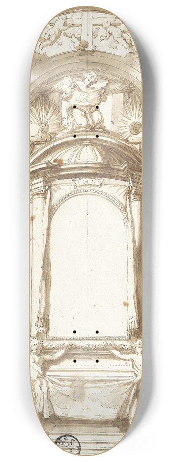 Antonio Gherardi - Design for an Altar 8.25 inch art skate deck