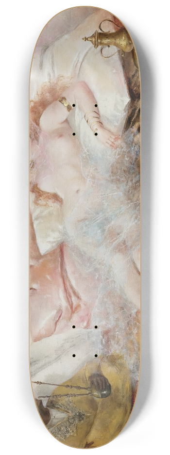 Antonio Rivas - The harems incense 8.25 inch art skate deck