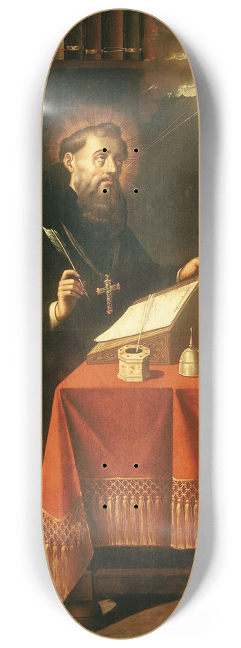 Antonio Rodrguez - Saint Augustine 8.25 inch art skate deck