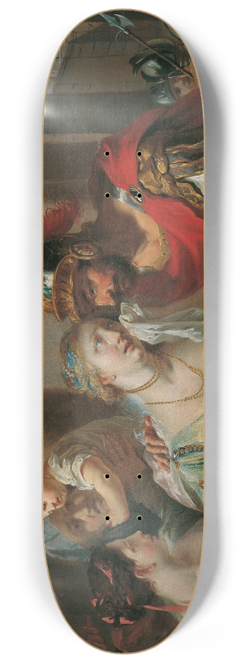 Anton Kern - Hektors Abschied von Andromache 8.25 inch art skate deck