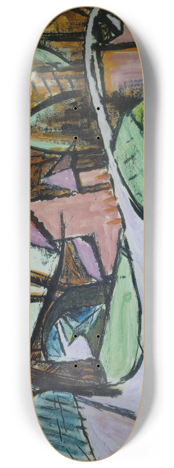 Anton Kerschbaumer - Schleuse im Berliner Tiergarten 8.25 inch art skate deck