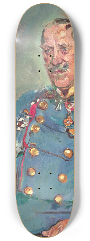 Anton Kolig - General Gottfried Seibt von Ringenhart 8.25 inch art skate deck