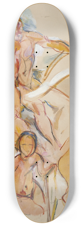 Anton Kolig - Justitia 8.25 inch art skate deck