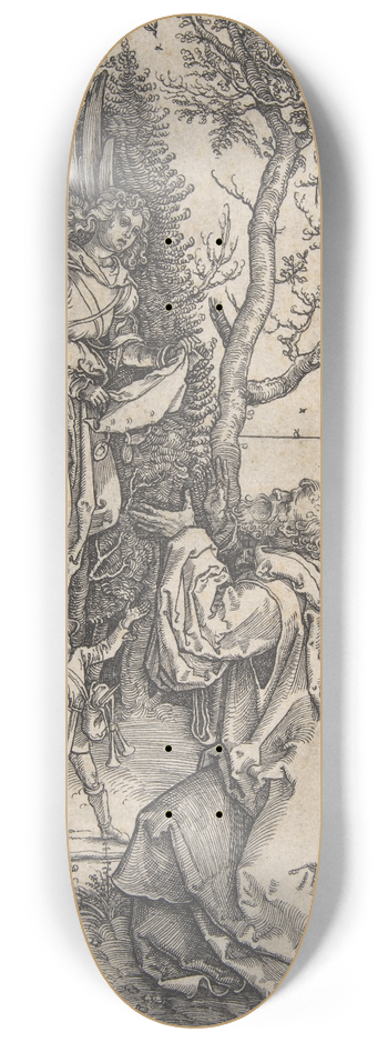Anton Mller the Elder - Joachim and the Angel 8.25 inch art skate deck