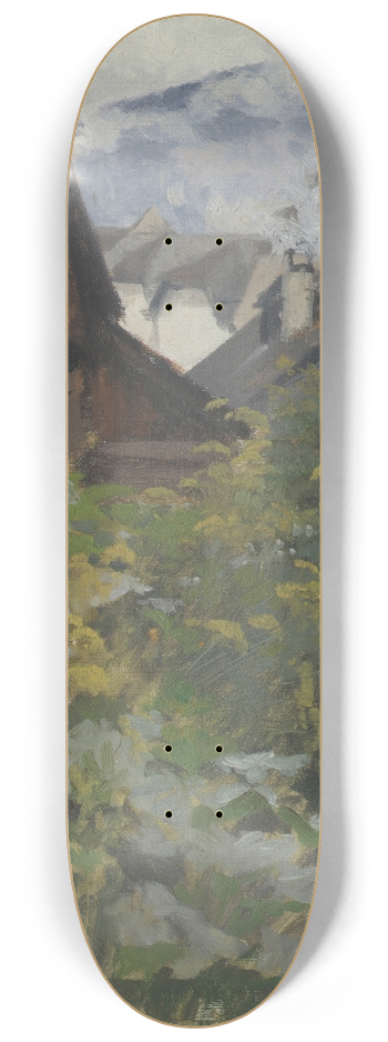 Anton Nowak - Dorfstudie 8.25 inch art skate deck