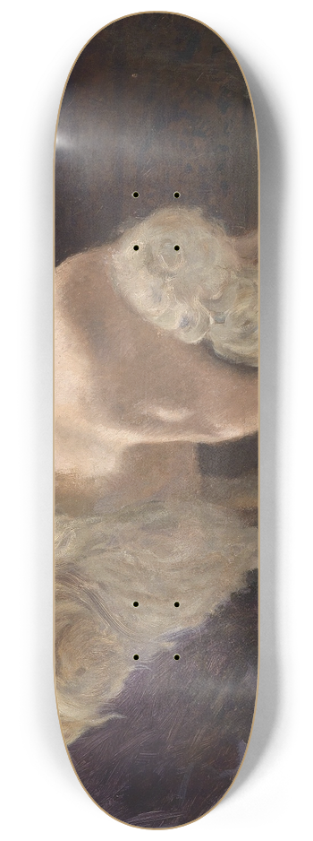 Anton Schrdl - Die zerbrochene Schale 8.25 inch art skate deck