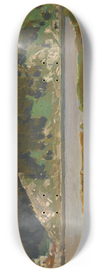 Apollinari Mikhailovich Vasnetsov - Landscape With Lake 8.25 inch art skate deck