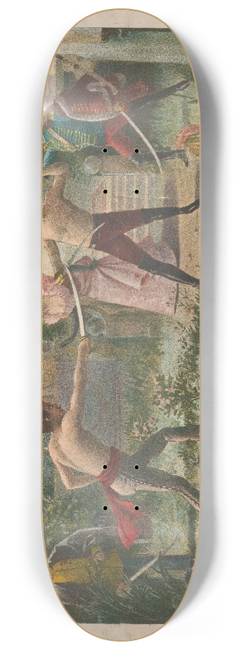 Archie Gunn - A passing emperor 8.25 inch art skate deck