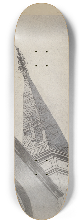 Arelia Arbo - Wrought Iron Ornament 8.25 inch art skate deck