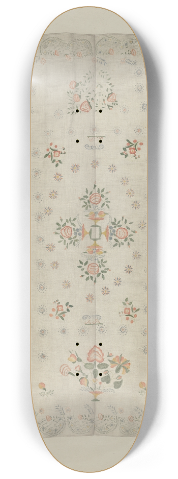 Arlene Perkins - Bedspread 8.25 inch art skate deck