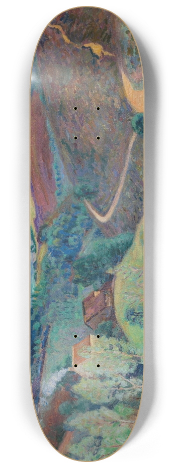 Armand Guillaumin - Le pont Charraud 8.25 inch art skate deck