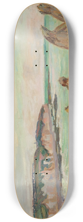 Armand Guillaumin - Paysage De La Manche 8.25 inch art skate deck