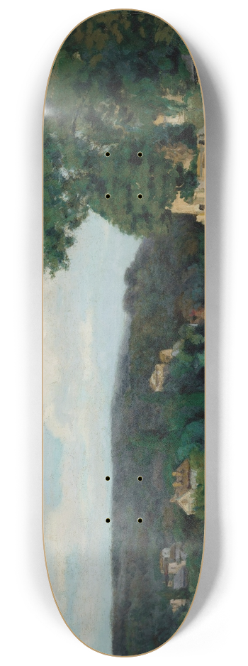 Armand Guillaumin - Paysage de lIle-de-France 8.25 inch art skate deck