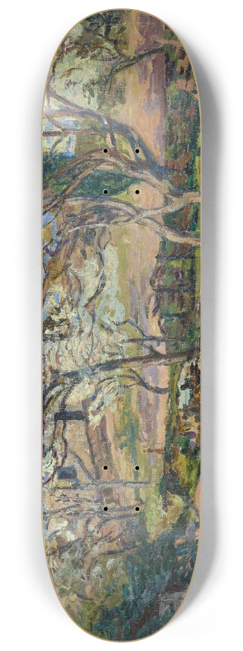 Armand Guillaumin - Paysage de Printemps 8.25 inch art skate deck