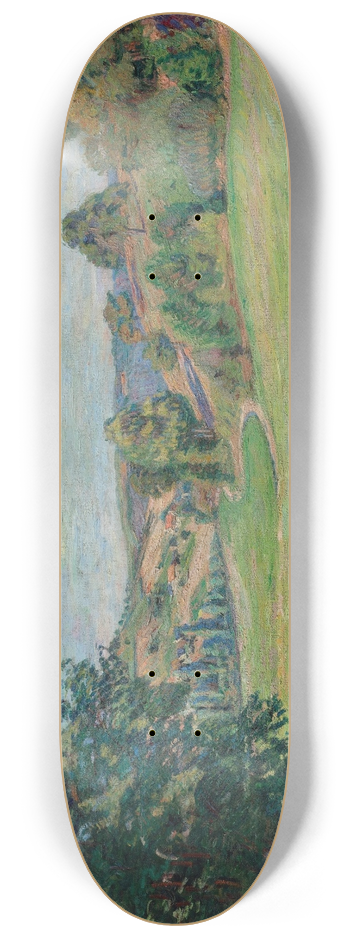 Armand Guillaumin - Village sur le Coteau, Valle de Chevreuse 8.25 inch art skate deck