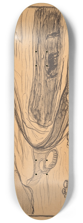 Armand Seguin - La Plaine (The Plain) 8.25 inch art skate deck
