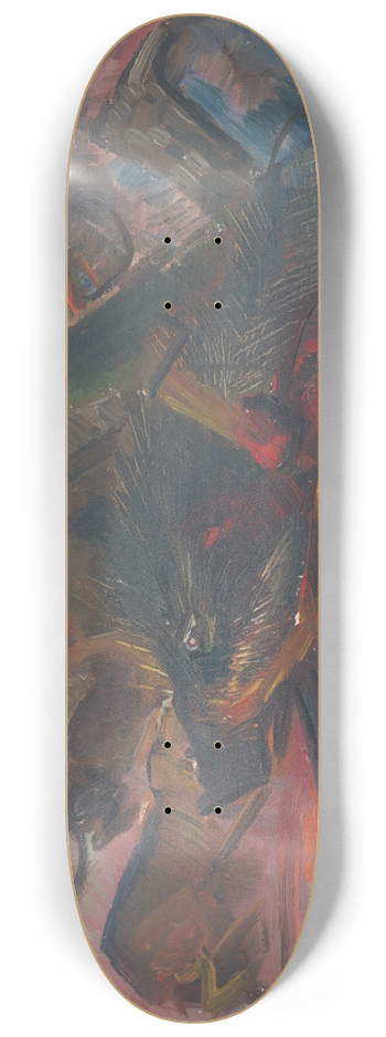 Arnold Peter Weisz-Kubnan - Boar Hunt 8.25 inch art skate deck