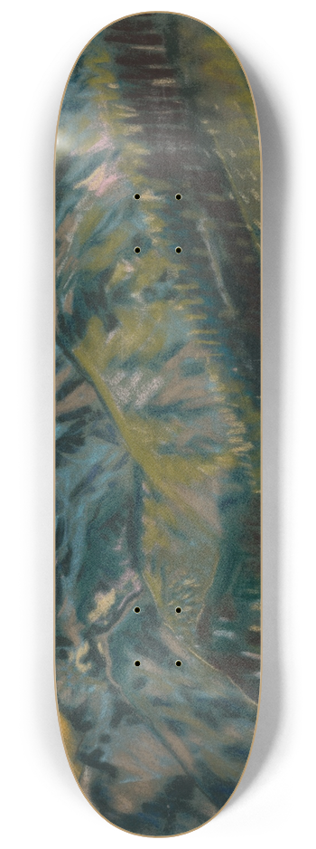 Arnold Peter Weisz-Kubnan - The Rohe Mountains 8.25 inch art skate deck