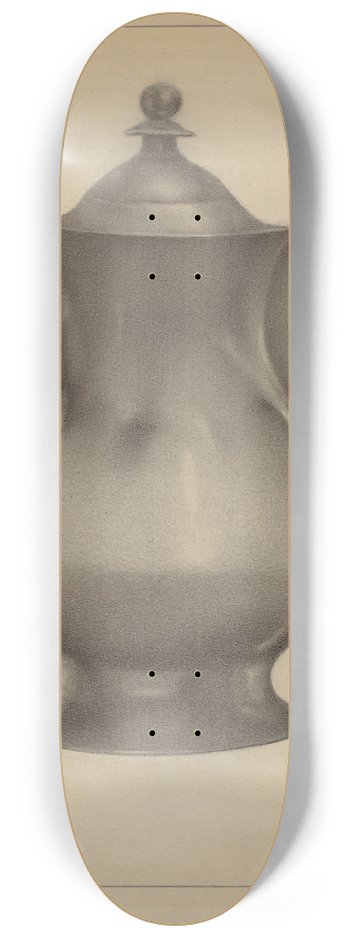 Arsen Maralian - Pewter Water Pitcher 8.25 inch art skate deck