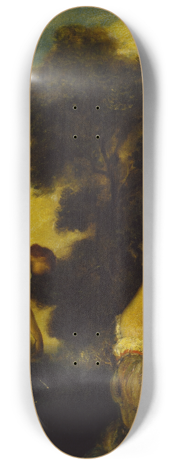 Arthur Bowen Davies - Evensong 8.25 inch art skate deck