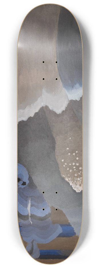 Arthur Dove - Reaching Waves 8.25 inch art skate deck