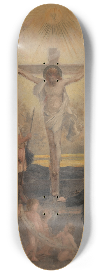 Franois Lafon - Le Calvaire 8.25 inch art skate deck