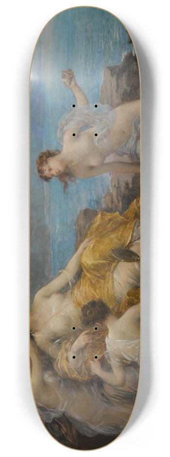 Franois Lafon - Les Baigneuses 8.25 inch art skate deck