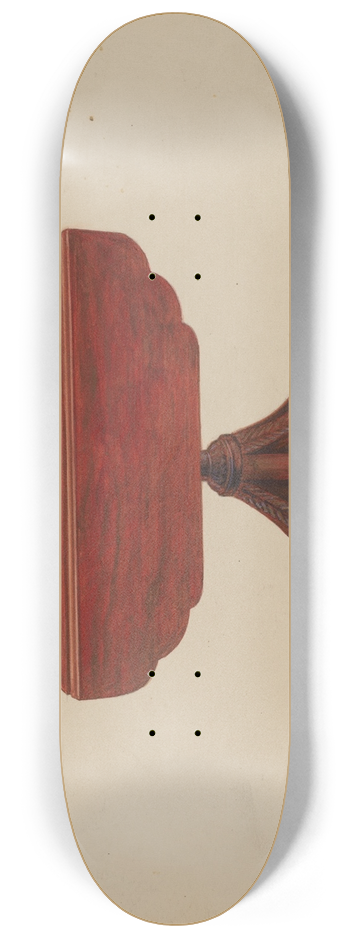 Arthur Johnson - Table Pedestal 8.25 inch art skate deck