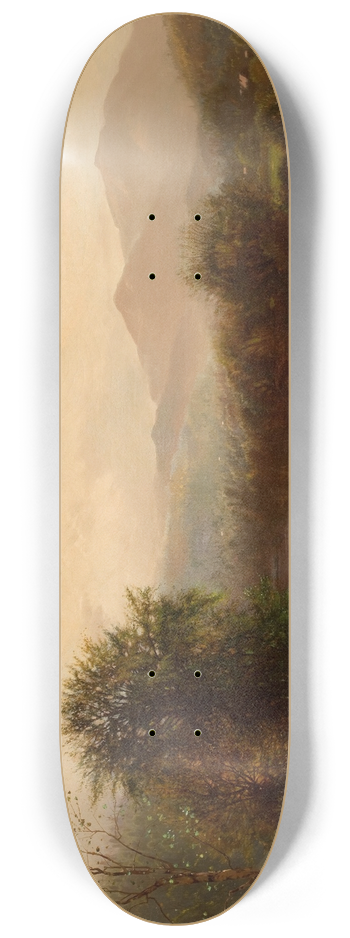 Arthur Parton - Berkshire Landscape 8.25 inch art skate deck