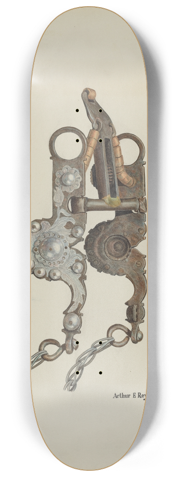 Arthur P. Reynolds - Bit 8.25 inch art skate deck